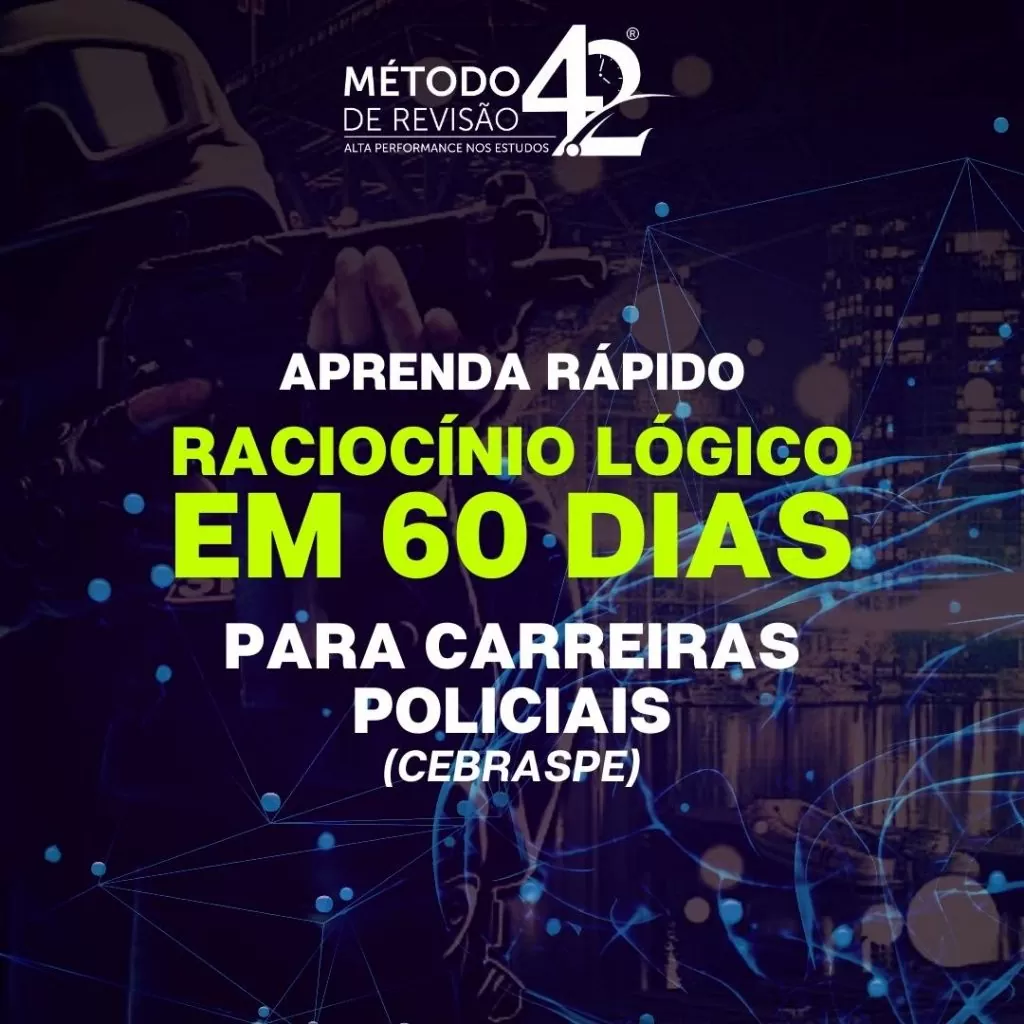 raciocínio lógico - área policial - metodo4ponto2